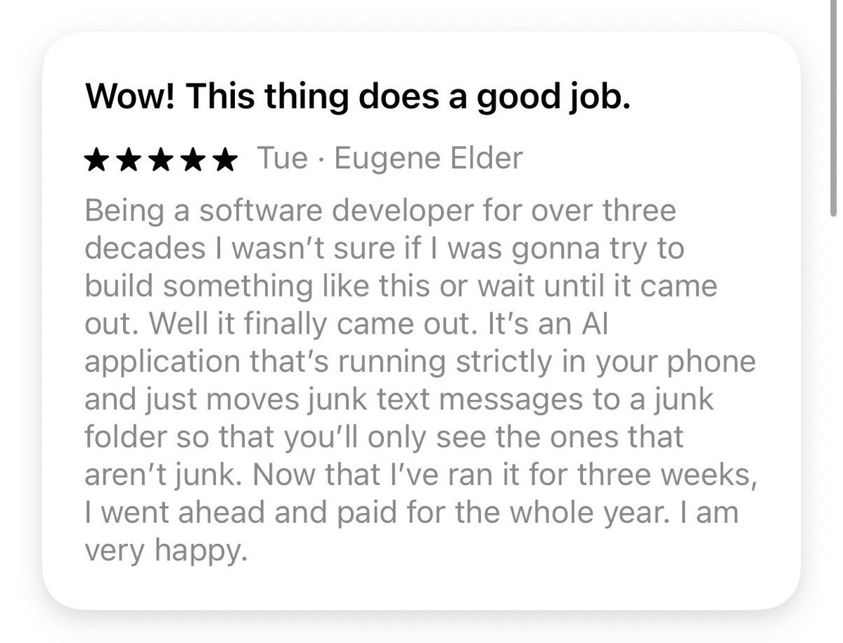 Amerika <a href="/Junkman_app/">Junkman - Akıllı SMS Engelleyici/Smart SMS Blocker</a>’i beğenmeye devam ediyor.