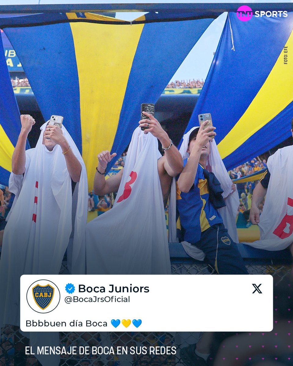 TNTSportsAR's tweet image. El mensaje de Boca luego del triunfo ante River en la Bombonera