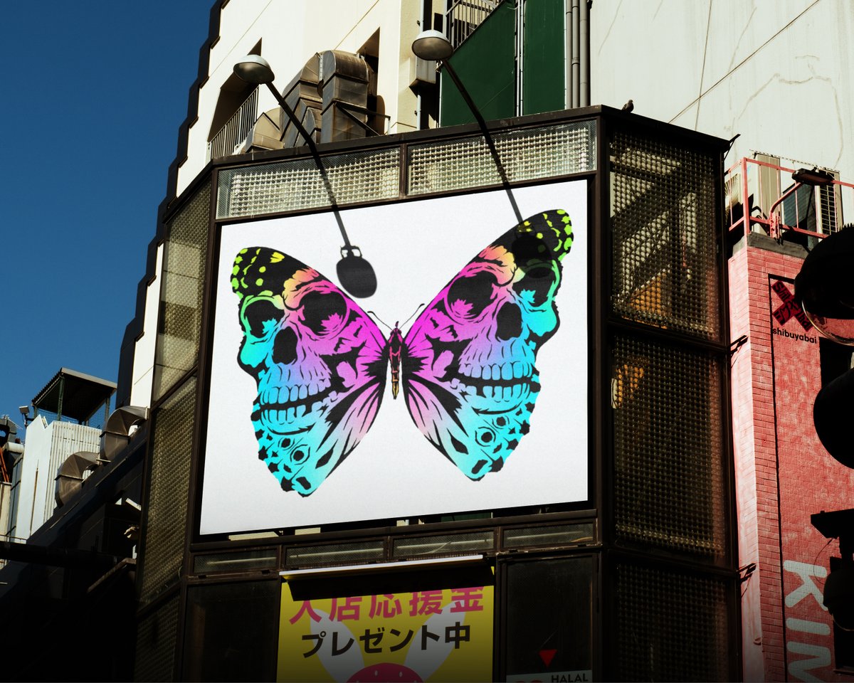 We are so exciting for the <a href="/richsimmonsart/">Rich Simmons Art</a> Skullerfly NFT release this week. Part of the projects roadmap is to continue to build createscene.com to connect more creatives from different scenes together, just like a  kaleidoscope of different species of skullerfly!