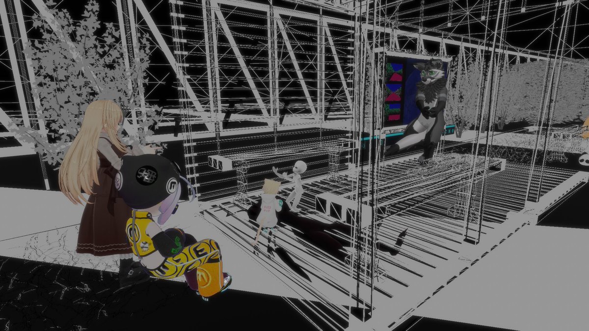 minimal97's tweet image. #N9_VRC
突然倒れるモスマン