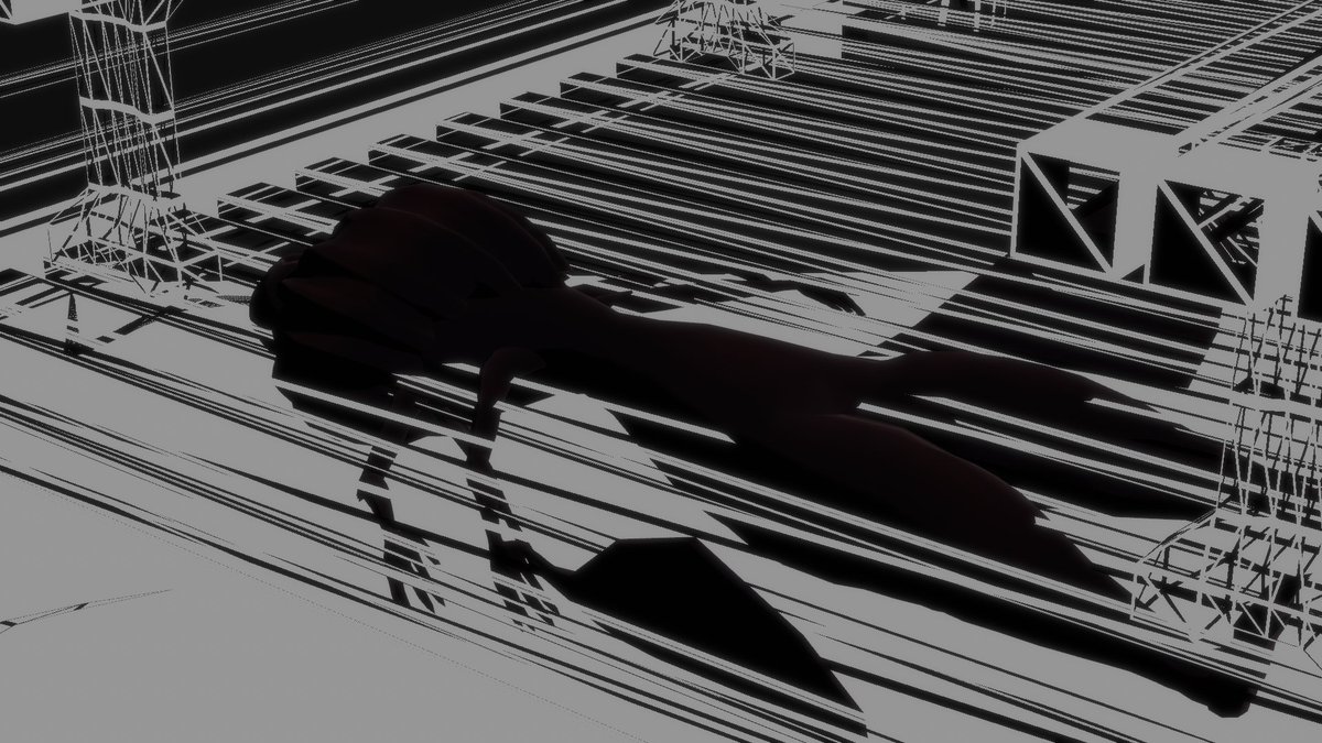 minimal97's tweet image. #N9_VRC
突然倒れるモスマン