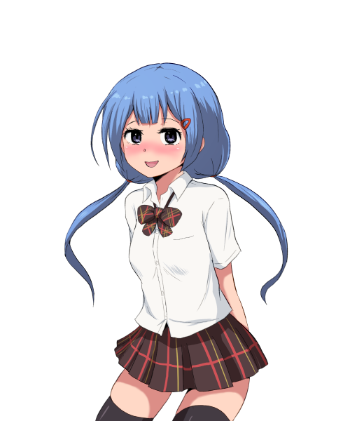 #うちの子誕生秘話
鈴蘭宇宙

キングオブモブ。ゲームのシナリオ上、エロシーンが冒頭に必要なので、登場しただけの子で、最初は向日葵とも関係がなかった。
それがシナリオを書き始める段階で、天啓がきてガッツリ関係者になり、4話にもガッツリ登場することに。
こうして世界観が拡がる。 