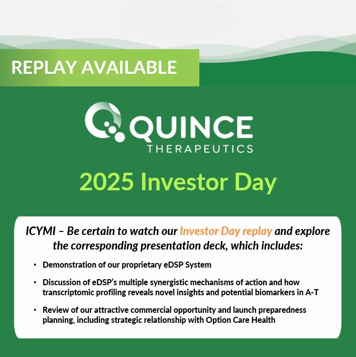 Quince Therapeutics tweet media