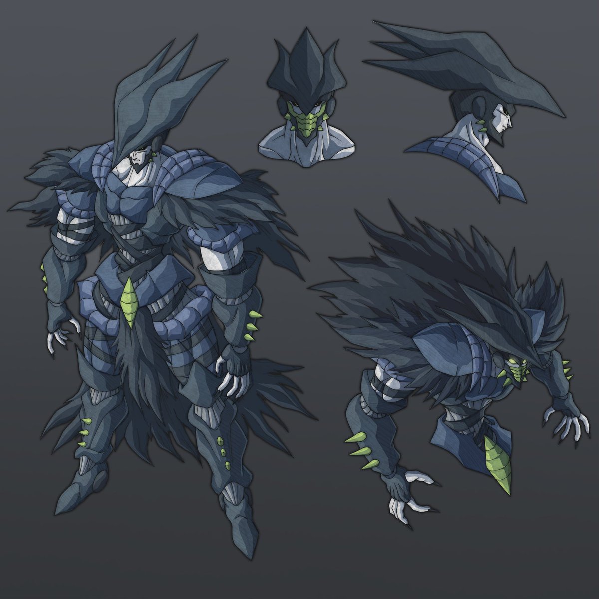 Blade X Android I haven't realized I haven't posted this Collab work here! Bio android ...