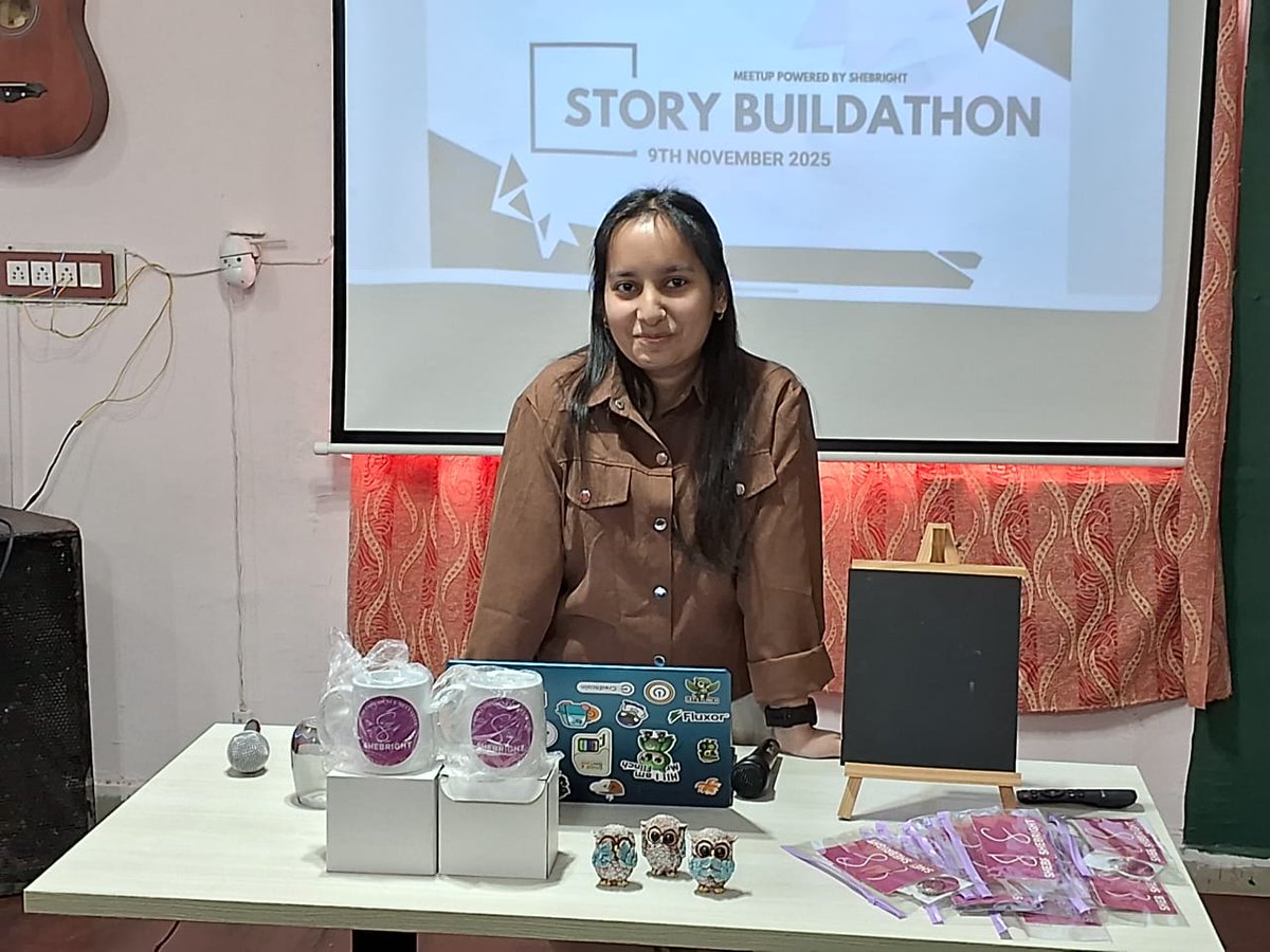 Ready to share the story behind the builders!
Excited to speak at the Story Buildathon Meetup — Powered by <a href="/she_bright__/">SheBright ᡣ𐭩</a>, celebrating creativity, innovation &amp; the <a href="/StoryProtocol/">Story</a> community 💫

Let’s empower more voices to build the future of storytelling 🌐
#StoryBuildathon