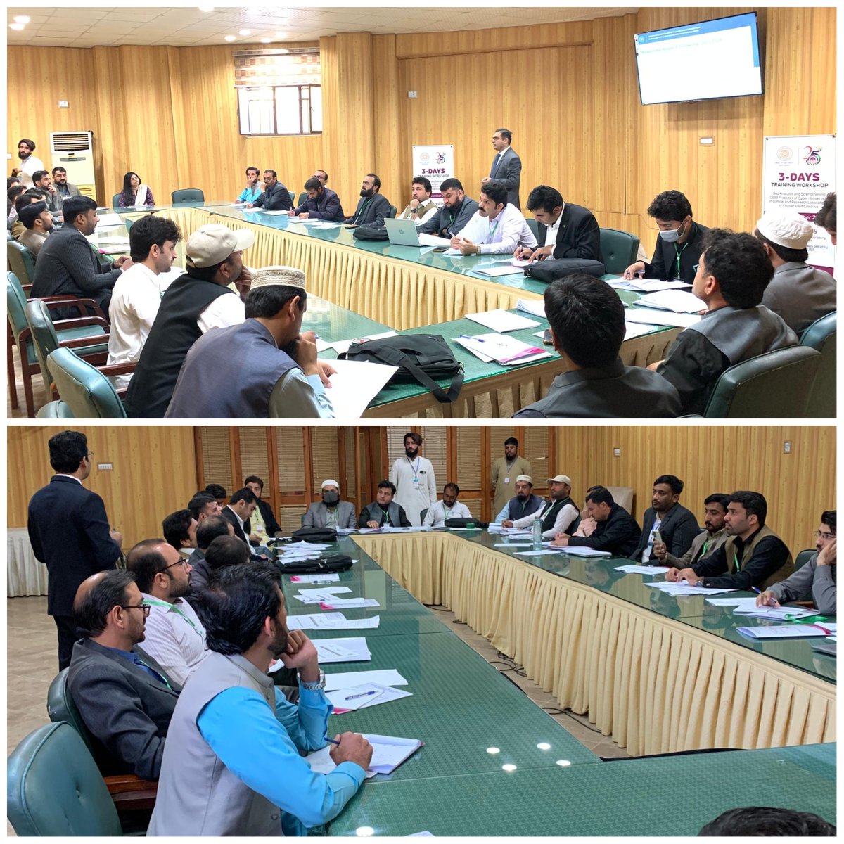 zeezila's tweet image. Day 1 of three Day Cyberbiosecurity Training for KPK Labs: Strong start!

Participants nailed preliminary Cyber-Bio-Risk Assessments for their organisations.

Coming Days: Deep-dive cyberbio risk assessments + tailored mitigation plans for Pakistan. 💪 #Cyberbiosecurity