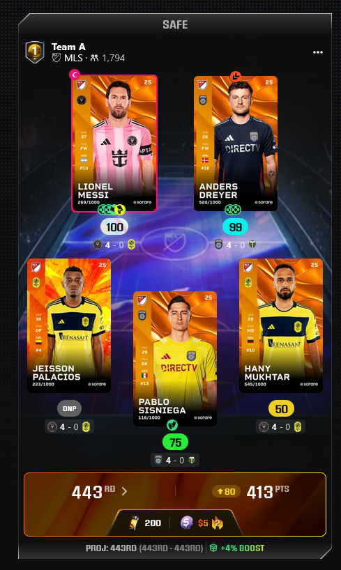 CoryMizer's tweet image. Think this is the first time I&apos;ve ever hit a streak with a DNP...