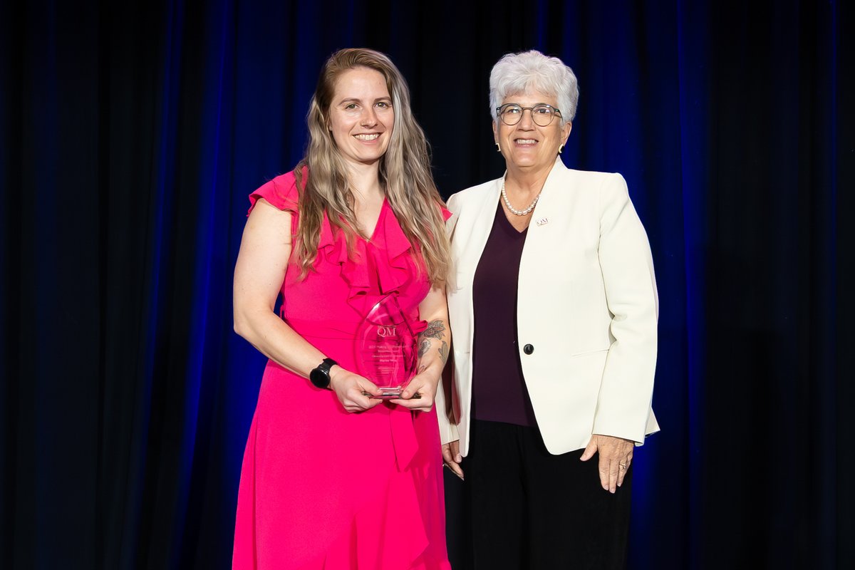 What an honor to watch as Marisa Wier, Instructional Design Manager at Michigan Virtual, accepted the 2025 Outstanding Impact by a K–12 Individual Award from Quality Matters at the QM Connect Conference!🏆🎉

📸 Photo Credit: Kathleen Dreier Photography