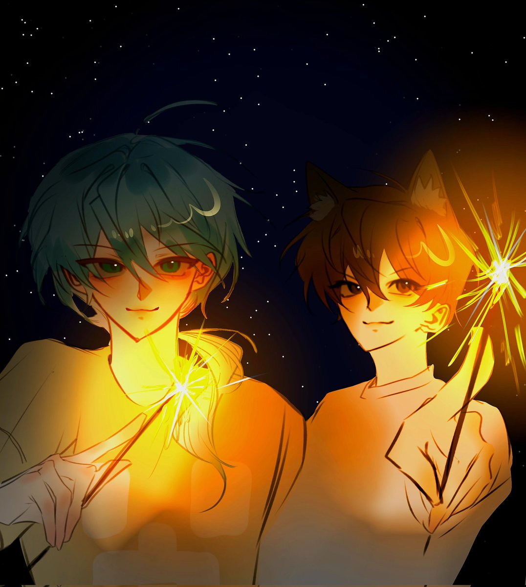 #HAPPY_TIPU_DAY
#왕관을_쓴_티푸의_머리가_흐트러지지_않도록
#HAPPY_WOOTO_DAY
#버스를_타고_시청자들에게_와준_우토냥의_생일을_축하해

더 이쁘게 그리고 싶었는데 아쉽습니다..🥲
우토님, 티푸님 모두 행복한 하루 되시길 바랍니다 🥳🎂