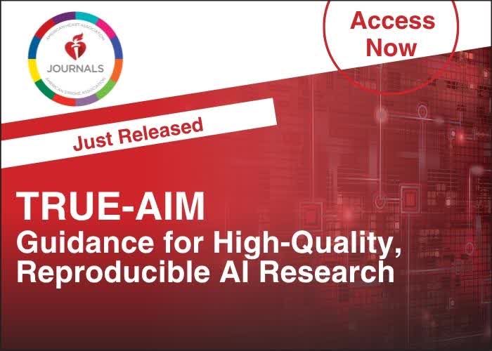 CircHF's tweet image. For an overview of the scope, requirements, and considerations when preparing AI model research for the American Heart Association journals, visit the new Artificial Intelligence Research Guidelines in the Author Hub. #AHA25

ahajournals.org/ai-research