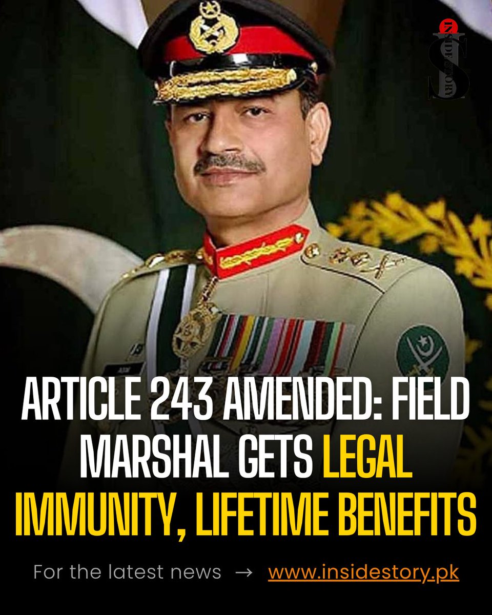 insidestory_pk's tweet image. insidestory.pk/4825/article-2…

#PakistanSenate #ConstitutionalAmendment #MilitaryReforms #CommanderOfDefenceForces #PakArmy #DefenseLeadership #NationalSecurity #MilitaryUpdate #ArmyChief #StrategicCommand