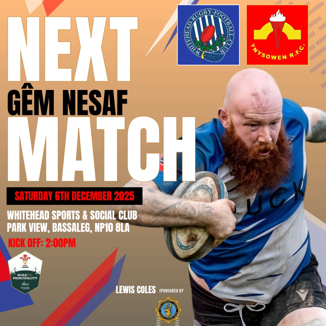 🔵 𝗡𝗘𝗫𝗧 𝗚𝗔𝗠𝗘 🔵

A well deserved break for the boys now, with 3 weekends without a game, before we welcome @ynysowenrfc to the Edds in the cup. 

Thank you for your support home and away so far this season, it does not go unnoticed. 

💪🏼💙