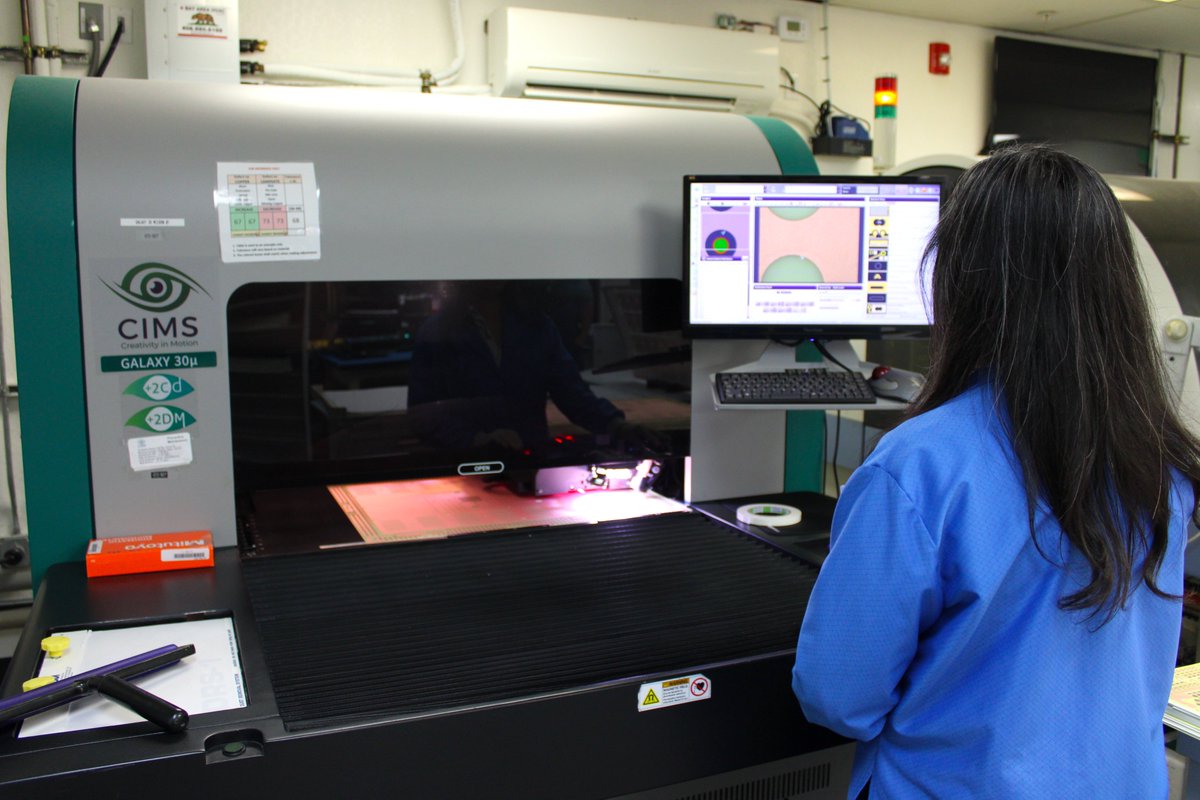 GorillaCircuits's tweet image. 🔍 Quality starts with each inner layer.

One of our operators runs AOI inspection on a PCB inner layer, catching even the smallest variations before the layers are stacked and pressed into a board. 

Fabricated, assembled, and tested in San Jose, California. 🇺🇸