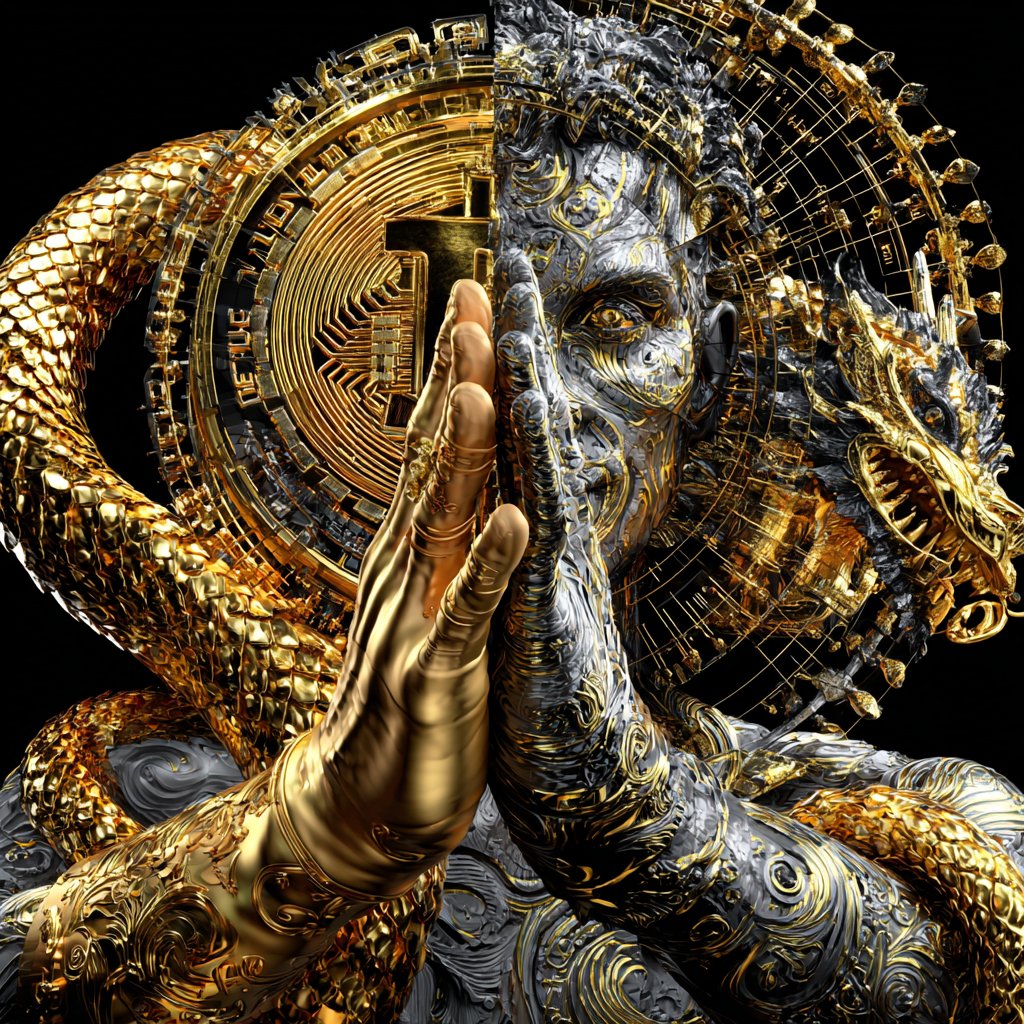 Gold doesn’t compete with Bitcoin; it prophesied it.

The metal prepared minds for scarcity, the network perfects it. Bitcoin is gold’s spirit liberated from atoms.