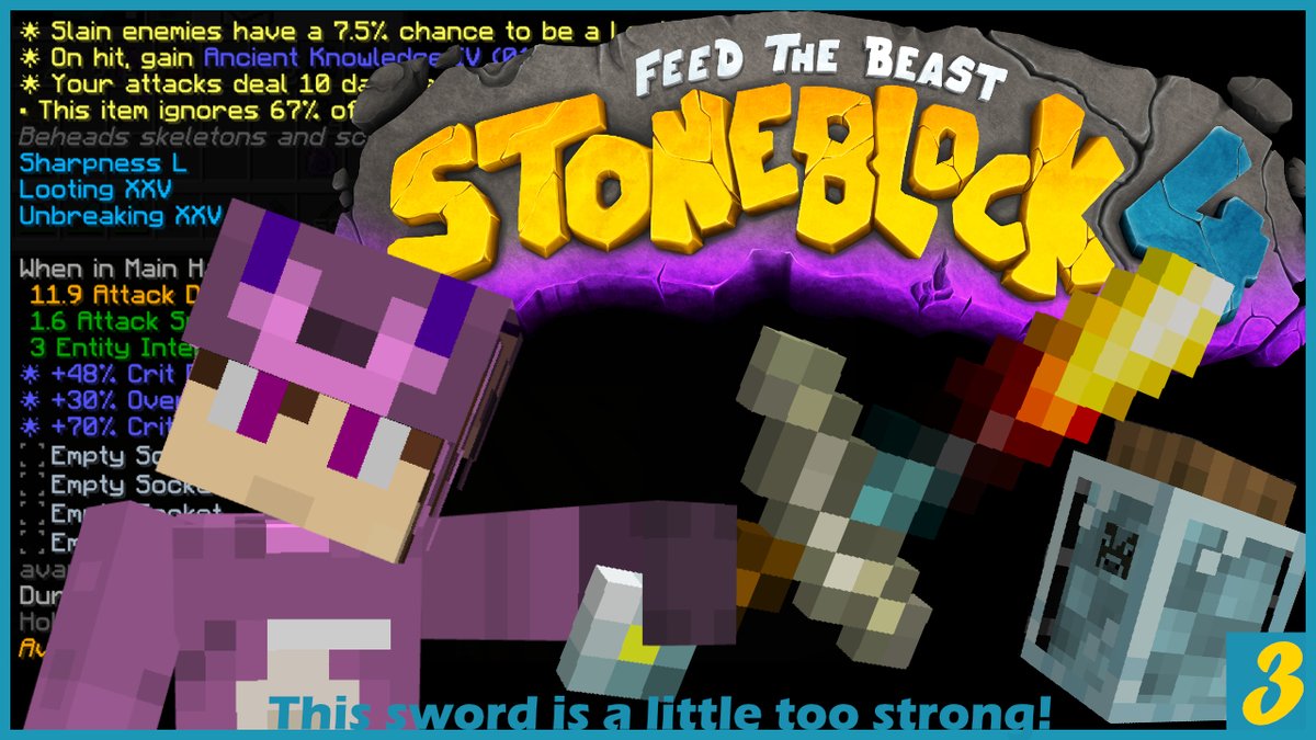 rehyl_dev's tweet image. My life has been tons of learning to edit with new software, and trying to stick to my health regiment.

But this #Minecraft #Modpack has been a lot of fun. Playing with Moo&apos;s fluids, my Mekanism setup, and the most OP sword?

#stoneblock4

Here&apos;s a vid: youtu.be/UX8KQ5vQLRw