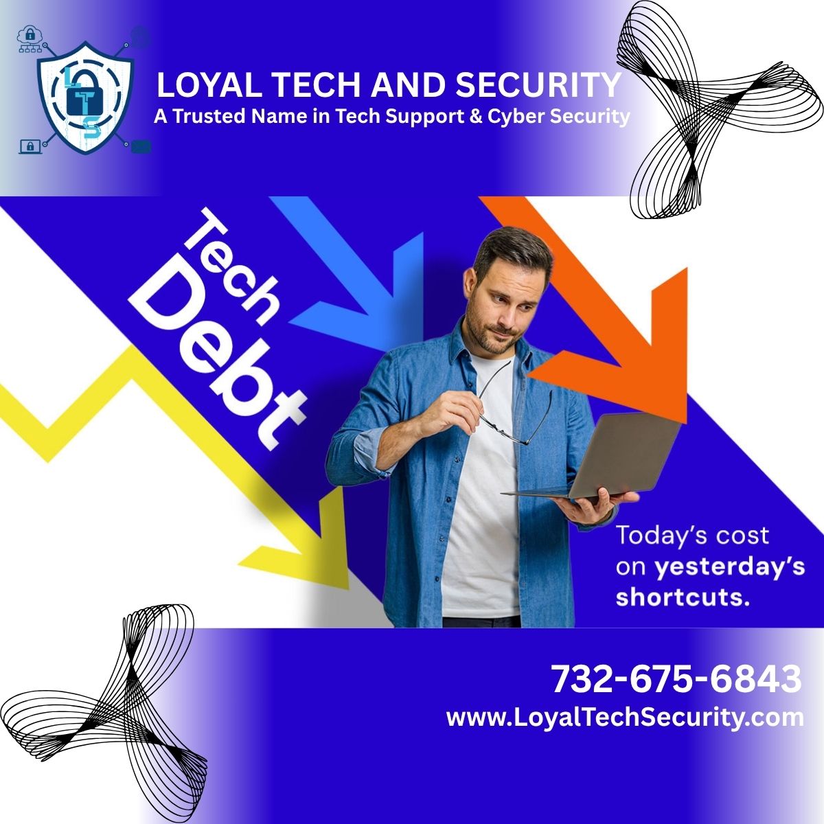 JaysStop's tweet image. Tech debt is the hidden cost of quick fixes, legacy systems and delayed upgrades.

Addressing it early helps you avoid downtime, inefficiencies and unexpected expenses &amp;amp; keeps operations smooth &amp;amp; teams focused.

#FixTechDebt #BuildSmartTech #LoyalTechSecurity #MSPinNJ #NJ #NYC