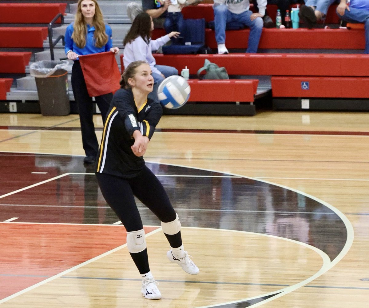 Congrats to this week’s LCS Athlete of the Week - Sophia Nielsen!

In the 4th set of the district final and down 19-23, Sophia finished serving out the set leading to the win.  She had 14 serves, 17 digs, 4 perfect passes and 2 attacking attempts!  Congrats Sophia!