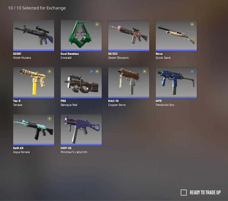 Boof_cs's tweet image. Is this a profitable trade up?