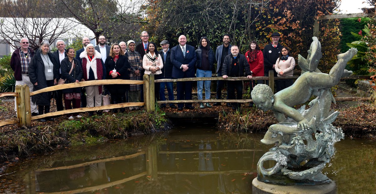 crawleybc's tweet image. The Boy and Sturgeon statue has been given a new home within Tilgate Park’s Walled Garden, next to the pond. Fondly known as ‘The Boy and the Dolphin’, the statue was a landmark in Queens Square, delighting residents since the 1950s.