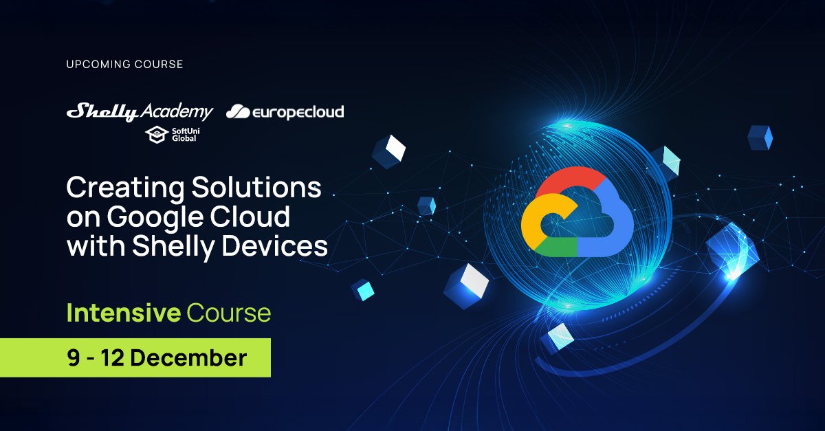 shelly_IoT's tweet image. Join Creating Solutions on Google Cloud with Shelly Devices 2025 and learn to connect, process &amp;amp; visualize data like a pro.

📅 Dec 9–12 | 🎓 Certified + lifetime access
Enroll now: shelly.link/GoogleCloud-X

🚀 Level up your IoT skills!
#ShellyIoT #GoogleCloud