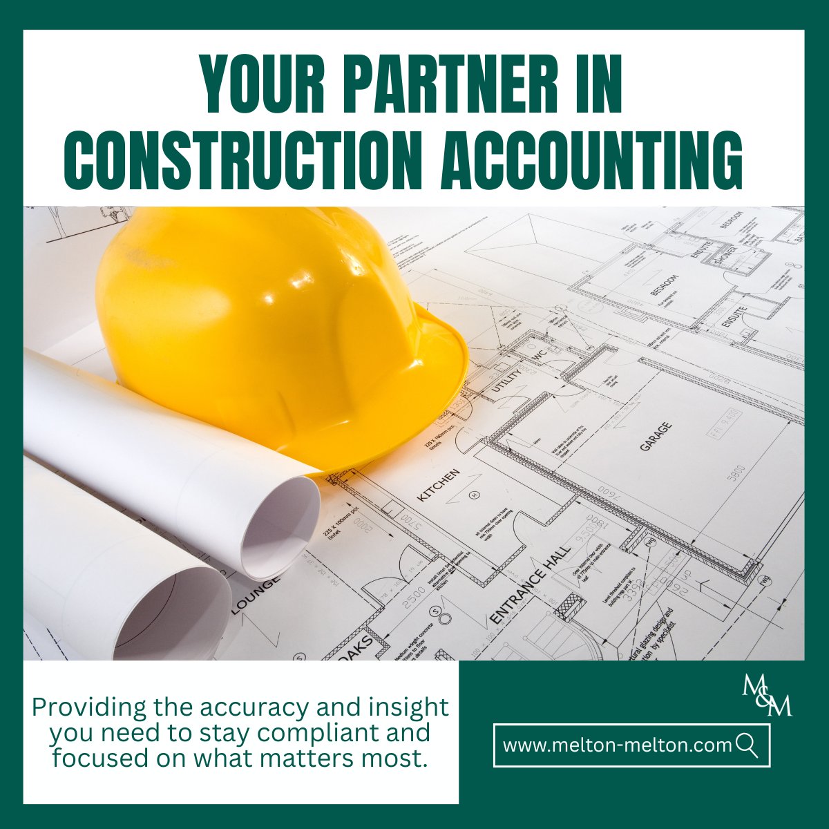 MeltonandMelton's tweet image. Job costing accuracy can make or break construction profitability. Our team helps contractors strengthen their financial foundation. Let’s talk about how accurate insights can improve your bottom line.

#ConstructionAccounting #JobCosting