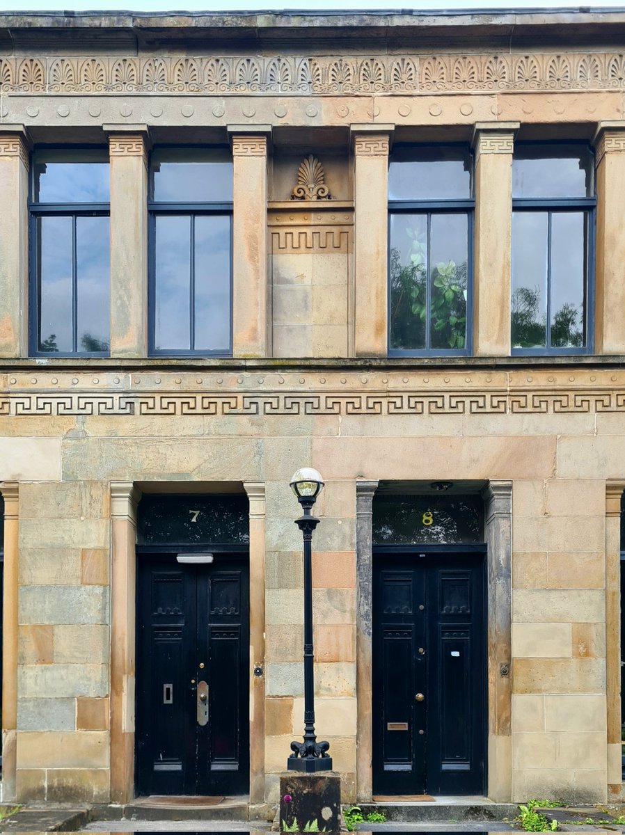 is_glasgow's tweet photo. Numbers 7 and 8 Moray Place on the Southside of Glasgow. Built in 1859, they were designed by the one and only Alexander 'Greek' Thomson, and they are just pure class.
Cont./
#glasgow #architecture #alexandergreekthomson
#morayplace #architecturephotography https://t.co/lksG6L3zP4