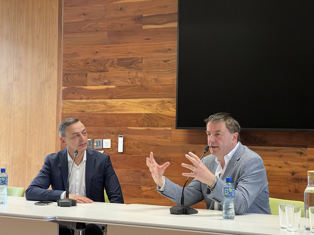 TCDcomposition's tweet image. Photos from last week’s captivating &apos;In Conversation&apos; with Fergus Sheil and Diego Fasciati part of the Music Composition Centre seminar series. Huge thanks to both for joining us, especially during their busy week performing @IrishNatOpera &apos;s  acclaimed &apos;Madama Butterfly&apos;!