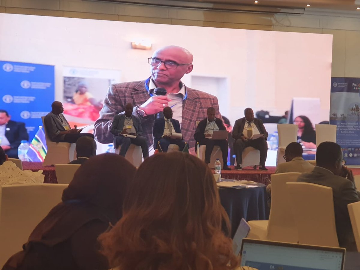 .#Eritrea actively contributing to the #FAOSFEMDT19! Led by <a href="/biniamb/">Biniam Berhe 🇪🇷</a> &amp; <a href="/FAOEritrea/">FAO Eritrea</a> team, the delegation highlighted 🇪🇷’s commitment to regional food security, sustainable natural resource management &amp; development. ተሳትፎ 🇪🇷 ኣብ መበል 19 ኣኼባ ጕጅለ ዓውደ-ብዙሕ ሞያውያን