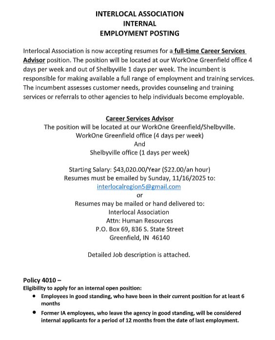 WorkOne Shelbyville (@work1shelby) on Twitter photo 