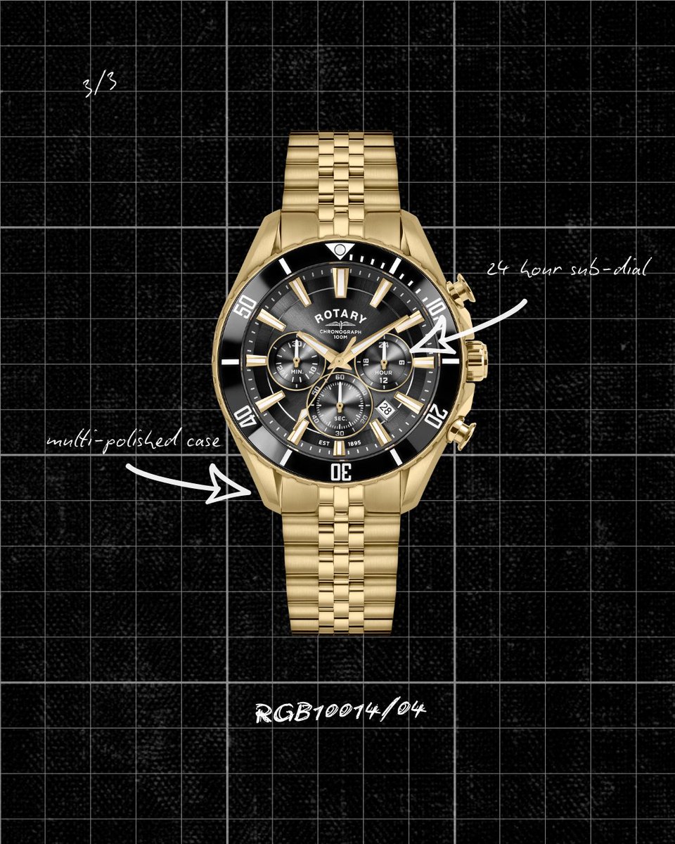 Explore the details of the Apex100 Chronograph…

#rotarywatches