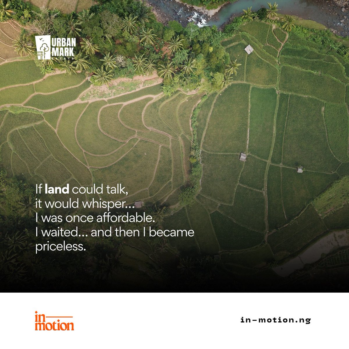 inmotionng_'s tweet photo. If land could talk, it would tell stories of those who saw tomorrow and acted today.

They bought when others hesitated and smiled when value grew.

Right now, land is calling your name. Will you listen?

🌐 https://t.co/m1fwslw3pw

#urbanmarkestate #wanacourtestate #inmotionuyo https://t.co/N2yEr0ujp1