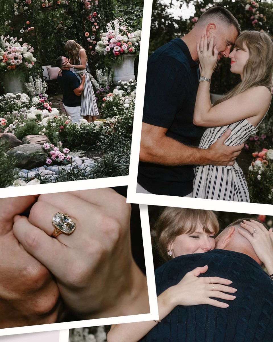 tayvishazetoo's tweet image. Travis and Taylor have been engaged for 3 months 💕