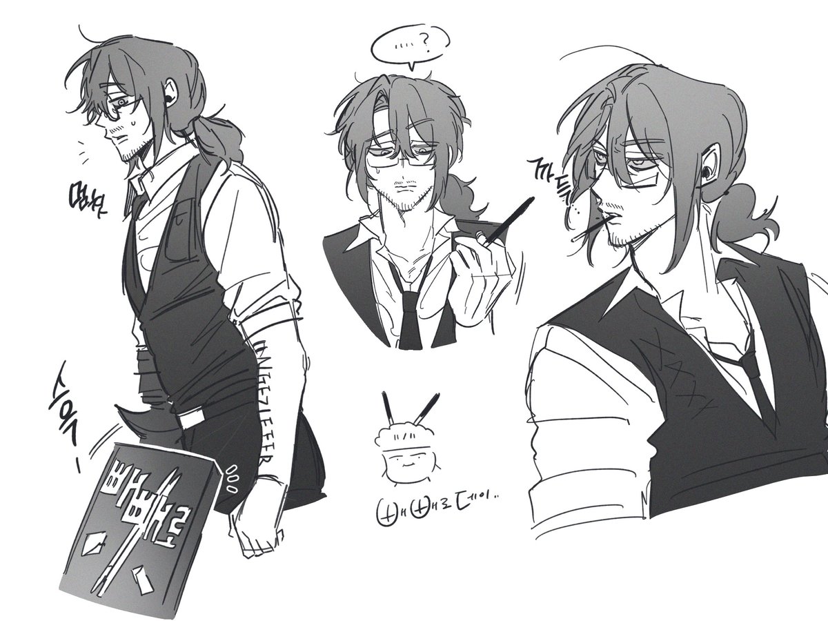 Babmug0416's tweet image. 벌레양반 빼빼로주기