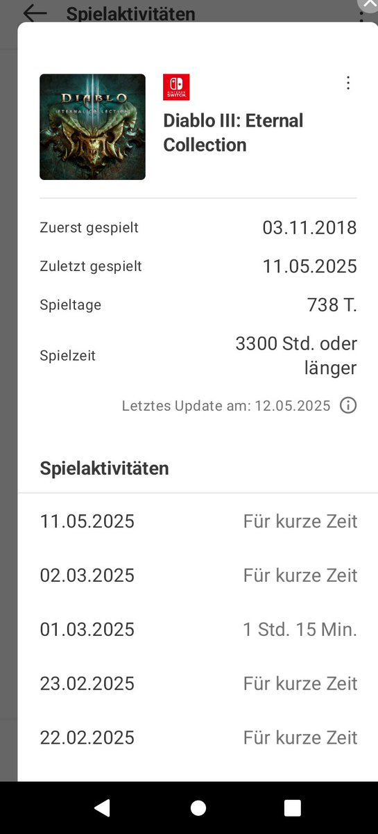 Ich glaube es wird bald mal wieder Zeit für Diablo 3 🤔 Schon eine Weile nicht mehr gemetzelt 😅