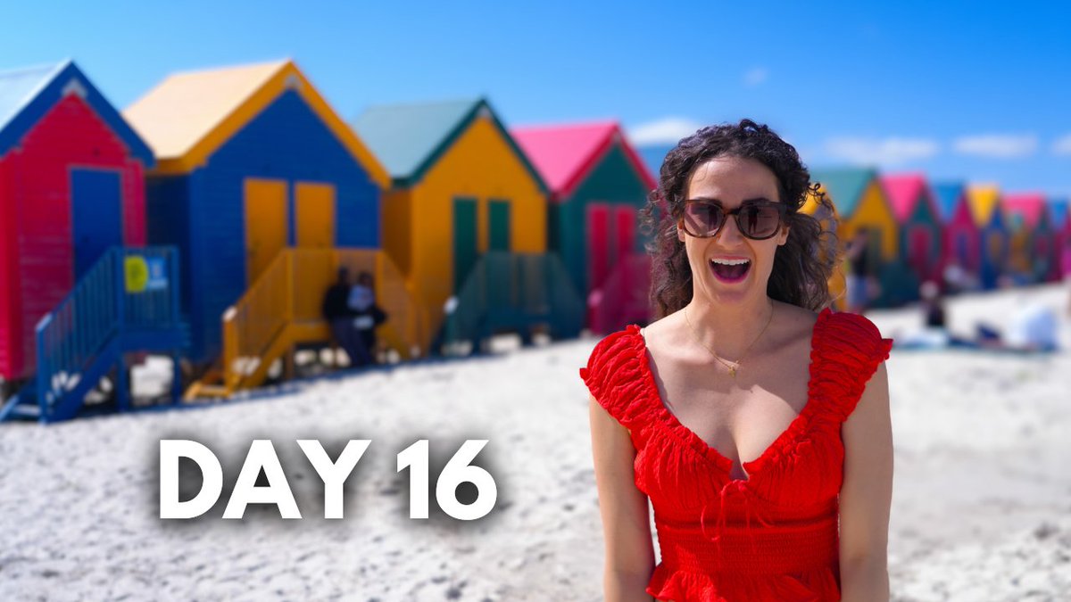 Day [16/33] We spend our only full day in Cape Town exploring its colourful side, as we visit Muizenberg &amp; Bo-Kaap! 😍🇿🇦 youtu.be/p6oijFiCdlo?si… via <a href="/YouTube/">YouTube</a>