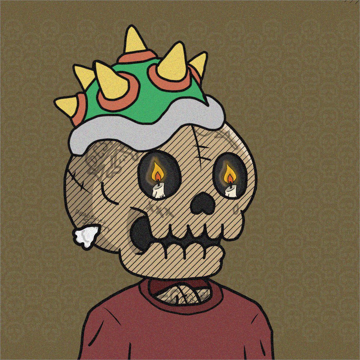 Drewdotsui's tweet photo. @EmanAbio @LosDoonies Lookin good! @EmanAbio 💀 #Doonies https://t.co/VfKaSRrmXA