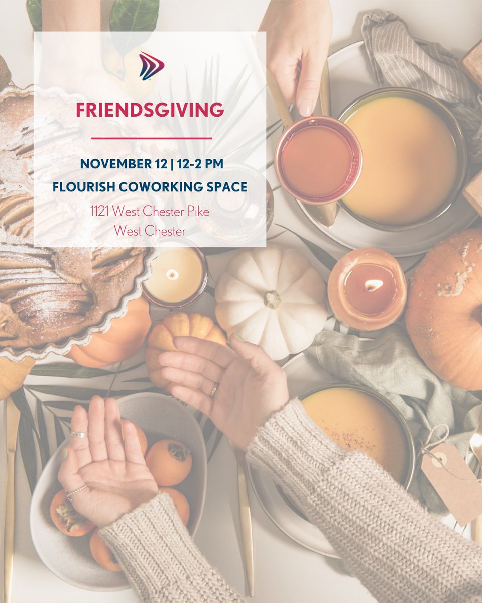 Celebrate Friendsgiving this Wednesday with CREW! Take a break from your inbox to connect with commercial real estate professionals over a festive lunch.  Register now at philadelphia.crewnetwork.org/events/2025/fr…

#GreaterWithCREW #GreaterMeansAll #CREW_GtrPhilly