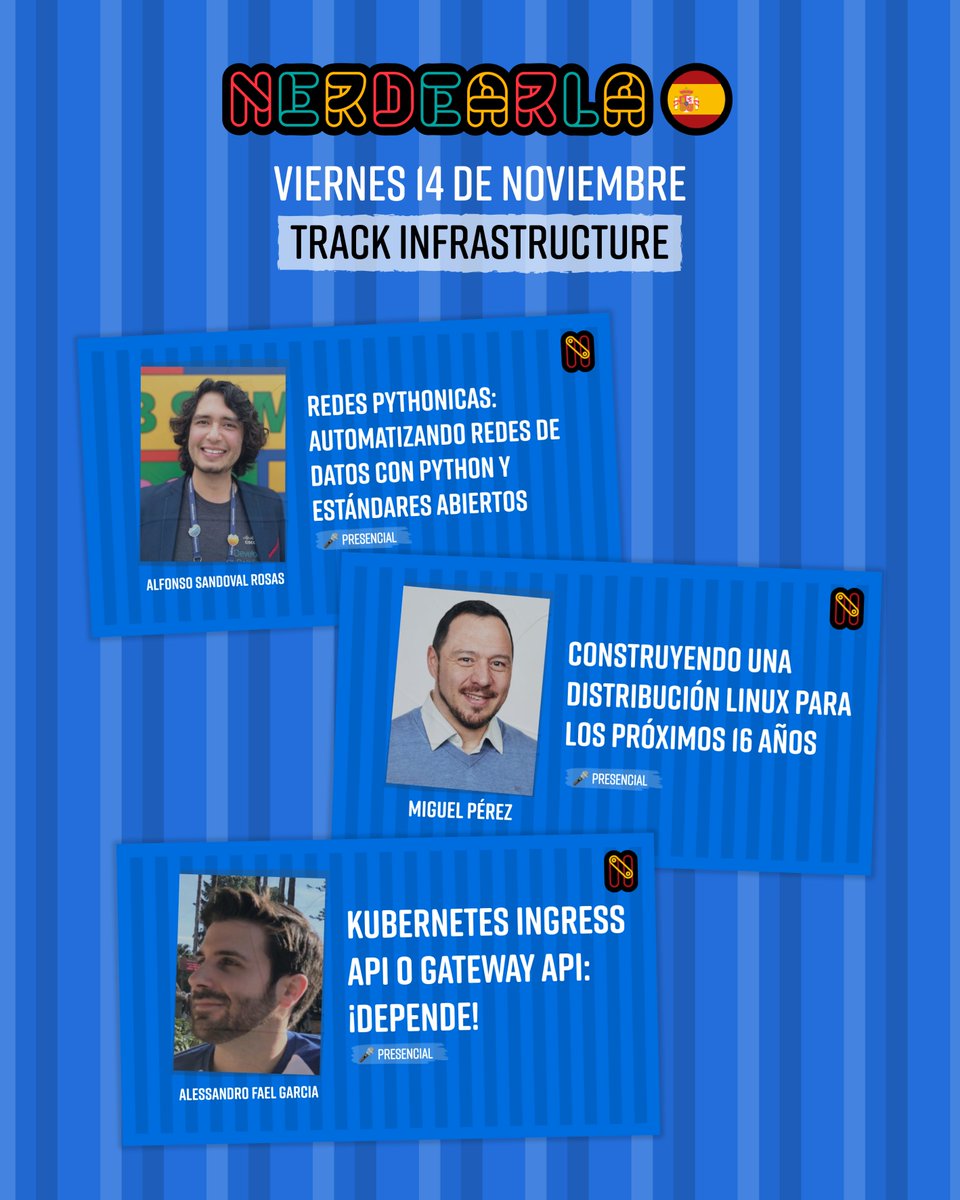 nerdearla's tweet image. ➡ Track Infrastructure

@mmmmmmpc @alessfg 

@SUSE_Spain