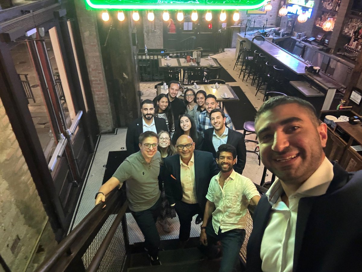 Dinner with the IM residents was such a blast — great fun, food, and company! 😄🍽️🍷 We laughed, shared stories, and lost track of time, ended up being the last ones to leave the restaurant! 🕰️🎉 So proud of this elite group! 💙👏 <a href="/CCF_IMCHIEFS/">Cleveland Clinic IM</a> <a href="/FaysalMassad/">Faysal Massad, MD. (he/him)</a>
<a href="/ClevelandClinic/">Cleveland Clinic</a>