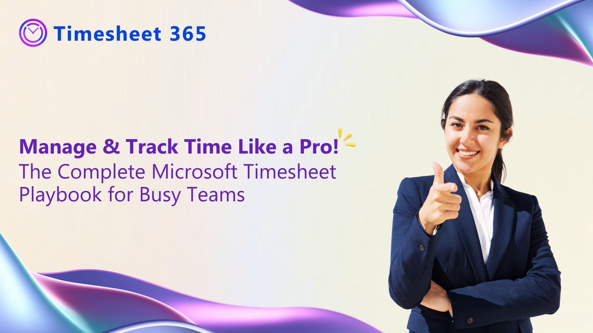 cubiclogics's tweet photo. 𝗧𝗿𝗮𝗰𝗸𝗶𝗻𝗴 𝘁𝗶𝗺𝗲 𝘀𝗵𝗼𝘂𝗹𝗱 𝗻𝗼𝘁 𝘄𝗮𝘀𝘁𝗲 𝘁𝗶𝗺𝗲.📈
With Microsoft Timesheet, everything from logging hours to approvals happens right inside Microsoft 365. Fast, accurate, effortless.🤩
https://t.co/wCCkLCX5vd
#microsoft365 #productivity #workmanagement https://t.co/yLgVHEcK2g