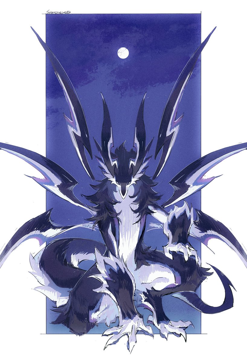 夜之诗 Night Verses #OC #doodle