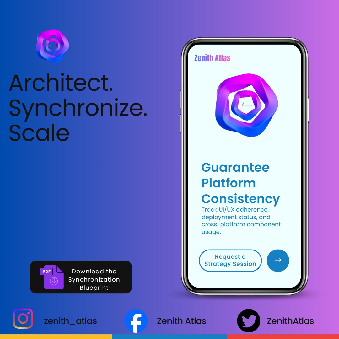 ZenithAtlas's tweet image. Stop losing billions to fragmented digital platforms. Zenith Atlas delivers a unified architecture for your Web, App, and UI/UX, guaranteeing enterprise consistency.

Architect. Synchronize. Scale.

#ZenithAtlas #DigitalStrategy #EnterpriseTech