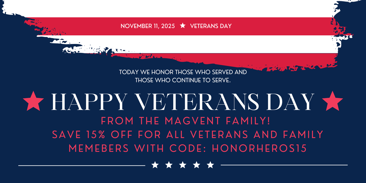 MagVentLLC's tweet photo. We want to honor and thank all Veterans for everything they have done for us!!! We want to honor them by offering 15% off all our products now through November 16th. We appreciate your sacrifice big or small.  THANK YOU FROM ALL OF US HERE AT MAGVENT https://t.co/Cmi5Vadwpn