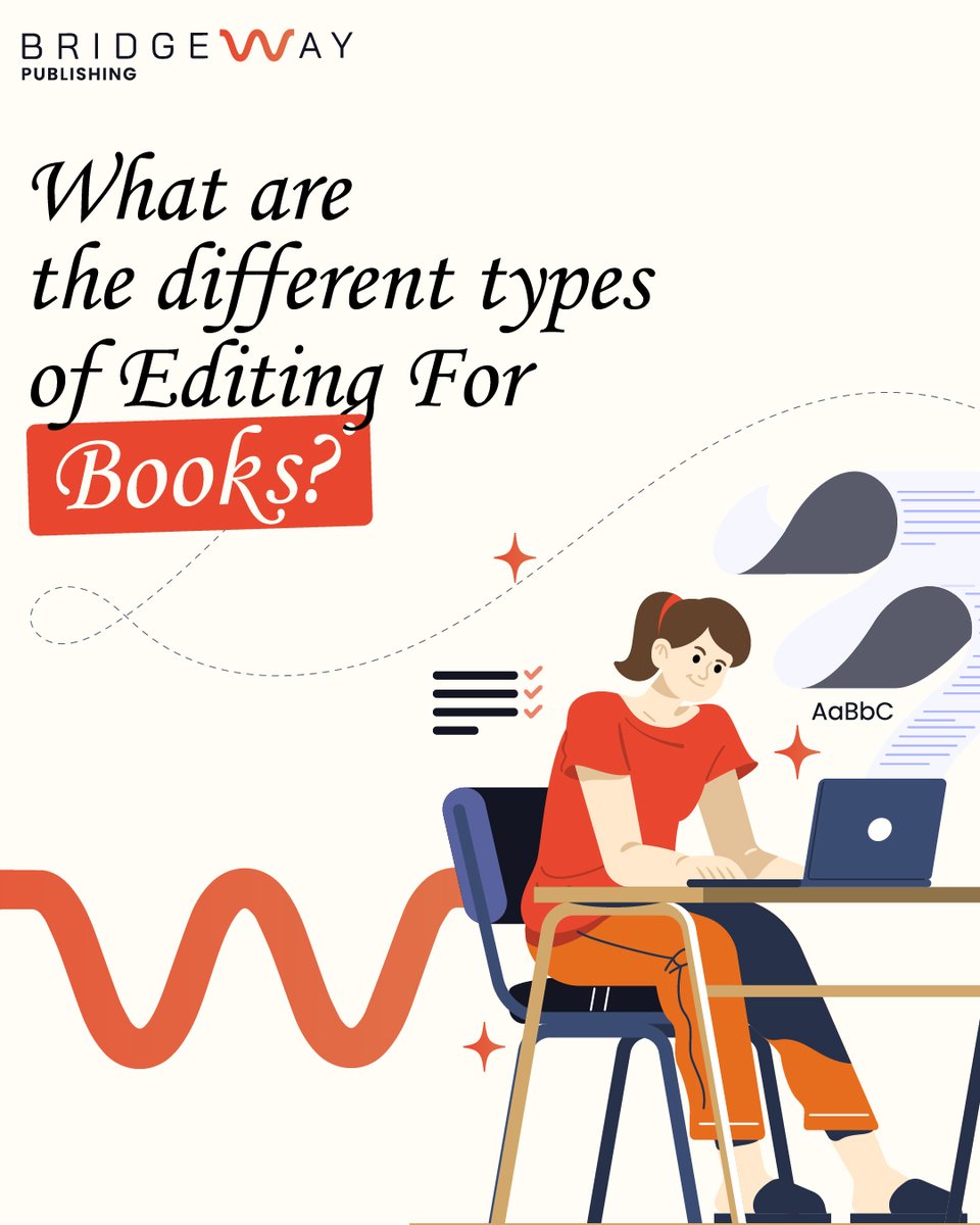 BridgewayBooks's tweet image. Behind every great book is great editing. ✨

From developmental edits to proofreading each step shapes your story into a masterpiece. 

#BookEditing #BridgewayPublishing #WritingCommunity #bookstagram