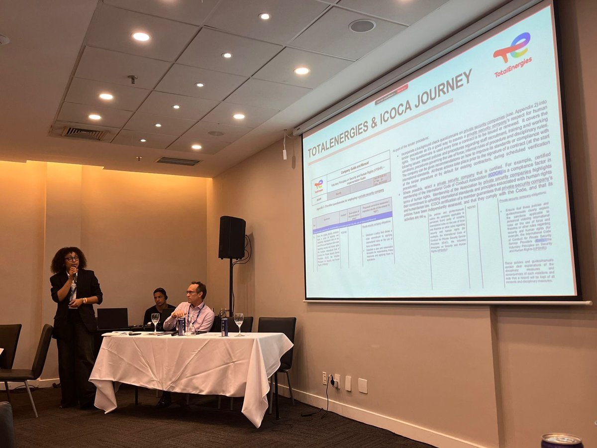 International Code of Conduct Association (ICoCA) tweet media