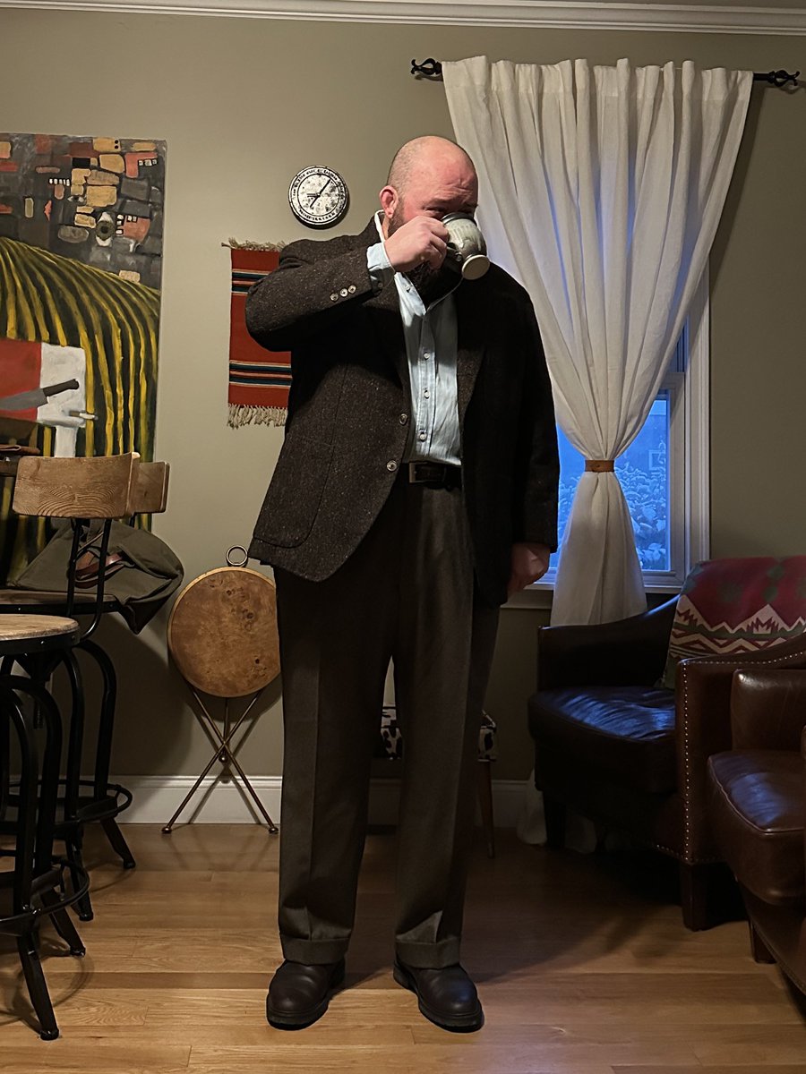 DavidLaneDesign's tweet image. Tweed for the snow today ❄️🥶🤬