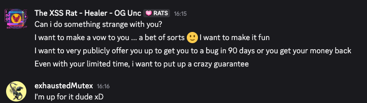 The XSS Rat - Proud XSS N00b :-) tweet media