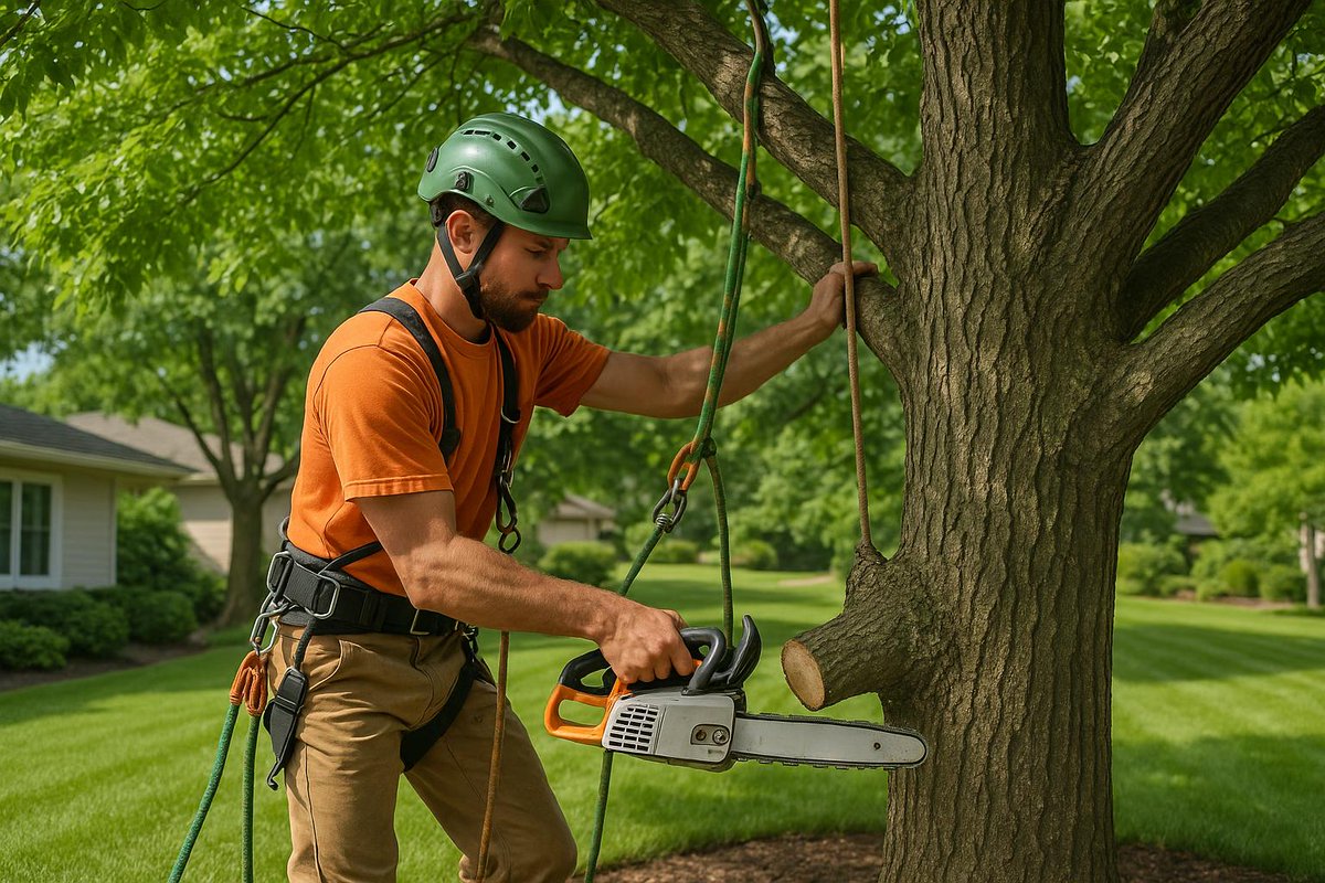 SmithWorksTree's tweet image. Thinking about your property&apos;s long-term health? Expert tree trimming &amp;amp; pruning keeps your landscape beautiful and safe. Trust Smith Works for reliable care. Like what you see? Retweet! #TreeCare #Nashville