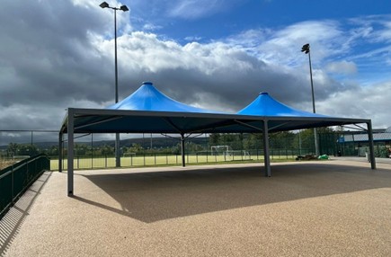 We’ve helped transform the outdoor space at Blessed Trinity RC College in Burnley!

Creating a versatile covered space for students to enjoy all year round with our Maxima Tepee® canopy.

Read more: shorturl.at/O5sIA