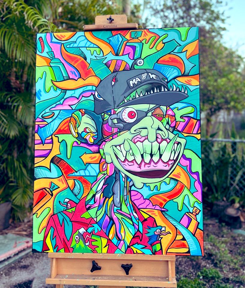 rocsolmiami's tweet image. Gm fam, happy Mutant Monday! excited to paint more canvases for November in preparation for Art Basel, one of the biggest art festivals and activations. Can’t wait to show y’all what we are cooking. Here are a few moments we captured 👨🏻‍🎨
@BoredApeYC 🧪🧪🧪🧪🧪